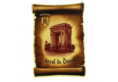 Magnet lemn Arcul de Triumf